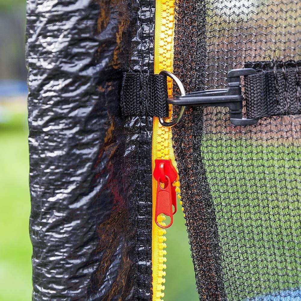 Zahradní trampolína pro děti 370 cm síťka/ochrana/batut M16529